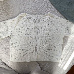 Anthropologie Crochet Cardigan - Size Medium - New